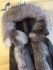 Moncler jacket fox fur 